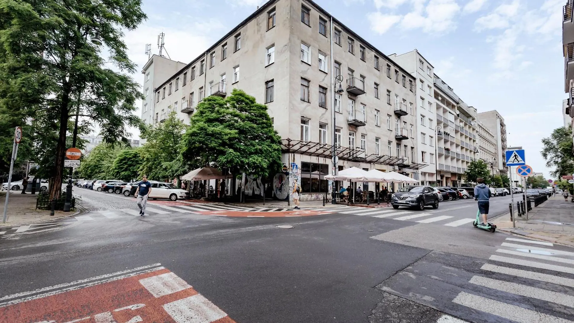 Apartament Wspolna 54A - Bezplatny Parking 450M - Balkon Warszawa 0*,